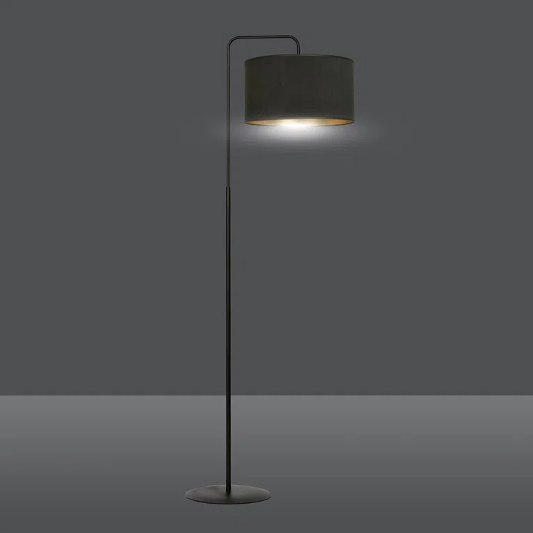 Lampa Stojąca Hilde Lp1 Bl1054/Lp1 1Xe27 czarna