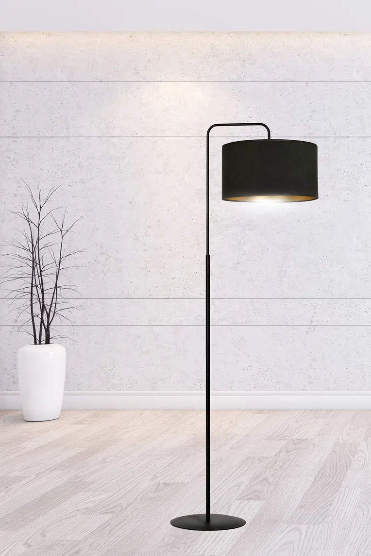 Lampa Stojąca Hilde Lp1 Bl1054/Lp1 1Xe27 czarna