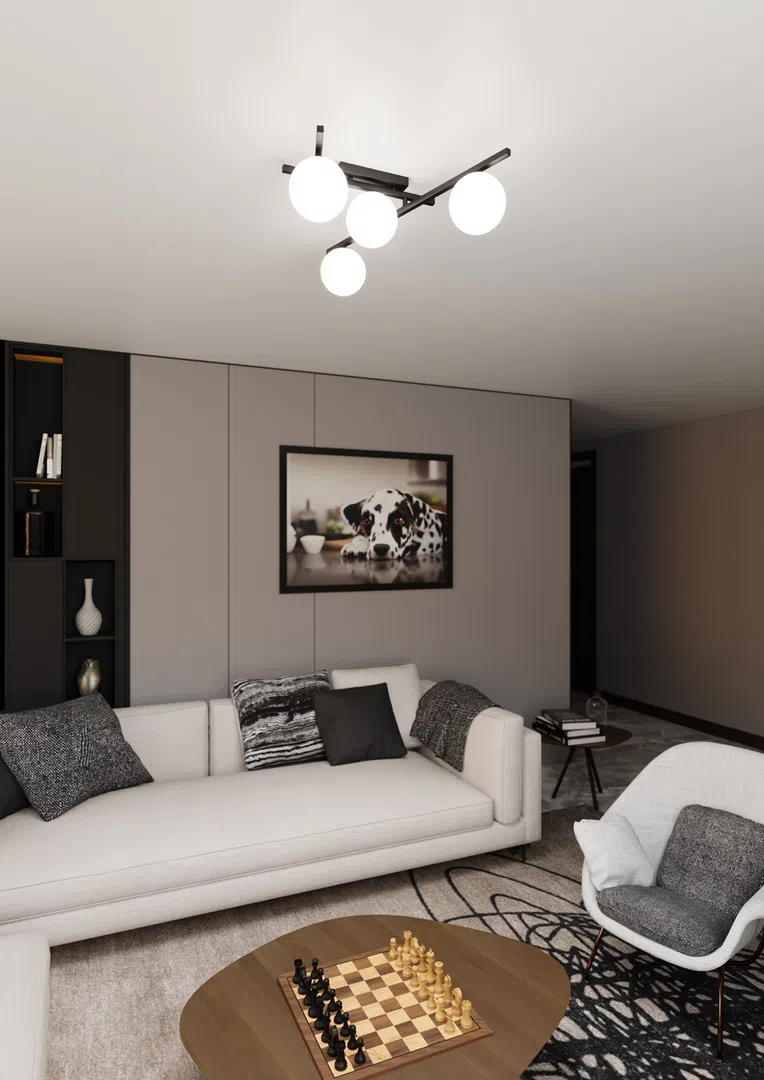 Lampa Sufitowa Smart 4 1103/4 4Xe14 biała