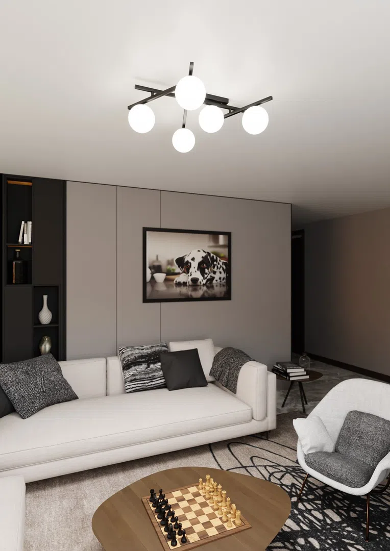 Lampa Sufitowa Smart 5 1103/5 5Xe14 biała