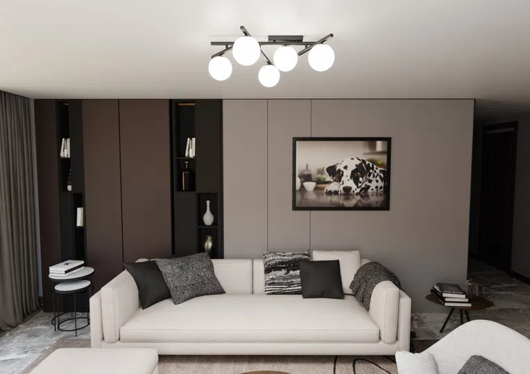 Lampa Sufitowa Smart 5 1103/5 5Xe14 biała