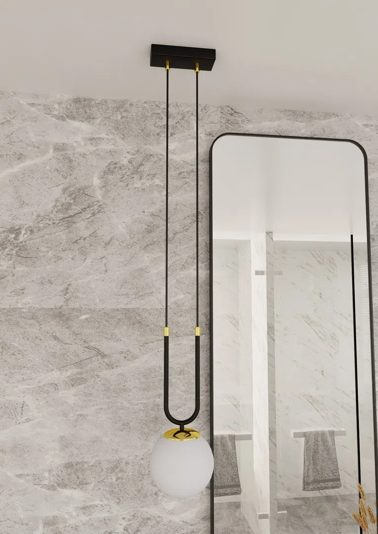 Lampa Wisząca Glam 1 1112/1 1Xe14 biała