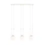 Lampa Wisząca Glam 3 1115/3 3Xe14 biała