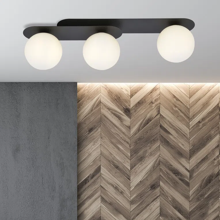 Lampa Sufitowa Plaza 3 1118/3 3Xe14 biała