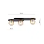Lampa Sufitowa Plaza 31120/3 3Xe14 miodowa