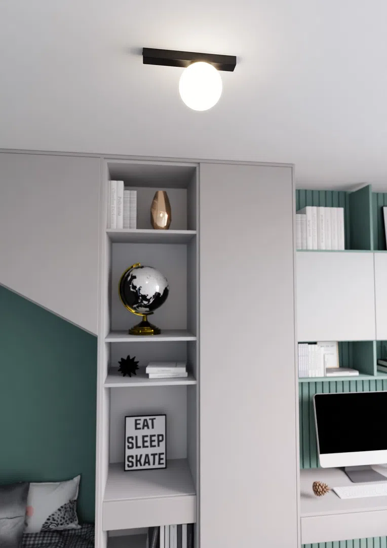 Lampa Sufitowa Fit 1 1124/1 1Xe14 biała