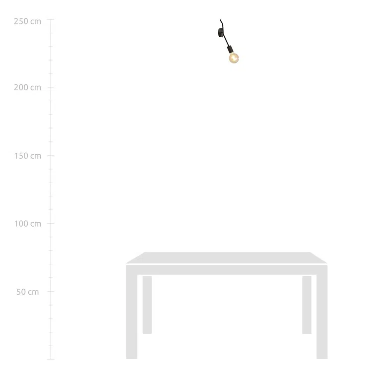 Lampa Sufitowa Frix K1 1126/K1 1Xe27 czarna