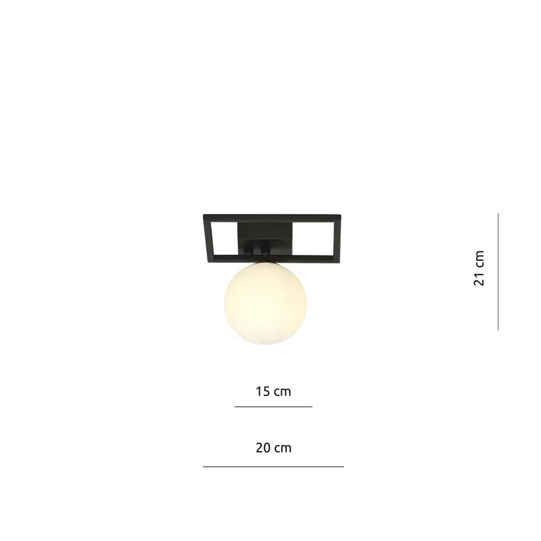 Lampa Sufitowa Imago 1E 1130/1E 1Xe14 biała