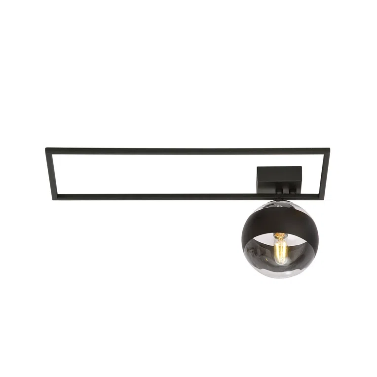 Lampa Sufitowa Imago 1A1132/1A 1Xe14 transparentna/czarna