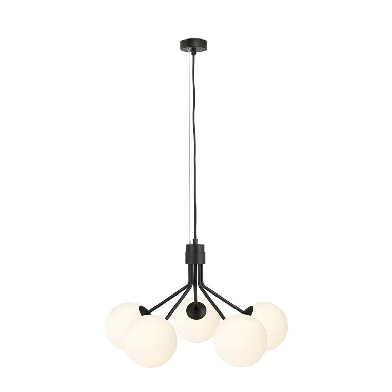 Lampa Wisząca Nova 5 1138/5 5Xe14 biała