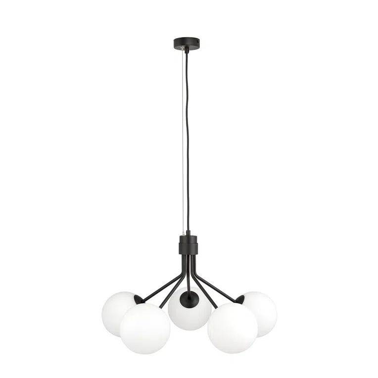Lampa Wisząca Nova 5 1138/5 5Xe14 biała
