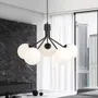 Lampa Wisząca Nova 5 1138/5 5Xe14 biała