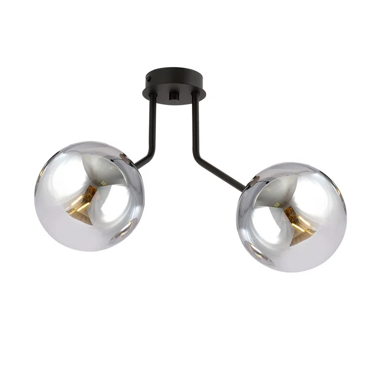 Lampa Sufitowa Nova 2 1140/2 2Xe14 grafitowa