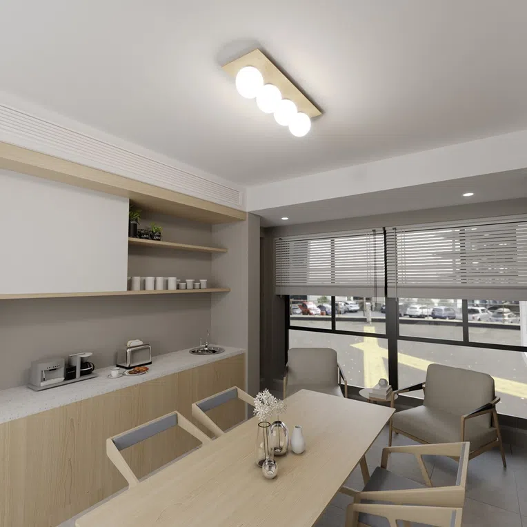 Lampa Sufitowa Kenzo 4 1142/4 4Xe14 biała