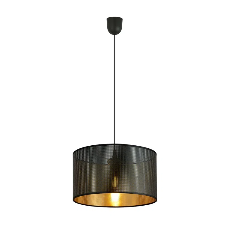 Lampa Wisząca Aston 1 1148/1 1Xe27 czarna/złota