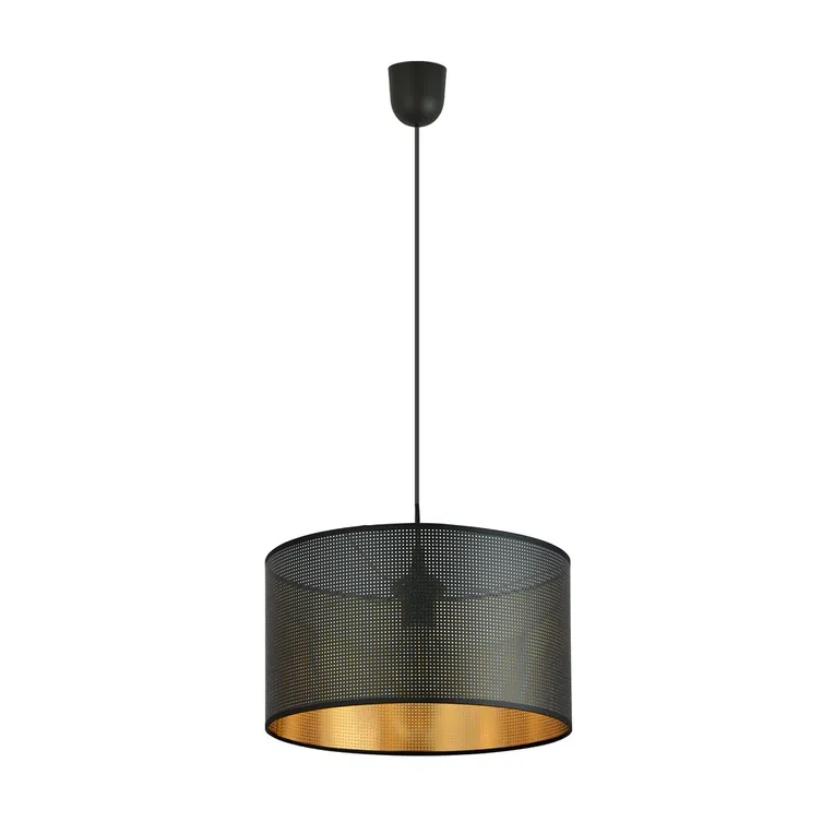 Lampa Wisząca Aston 1 1148/1 1Xe27 czarna/złota