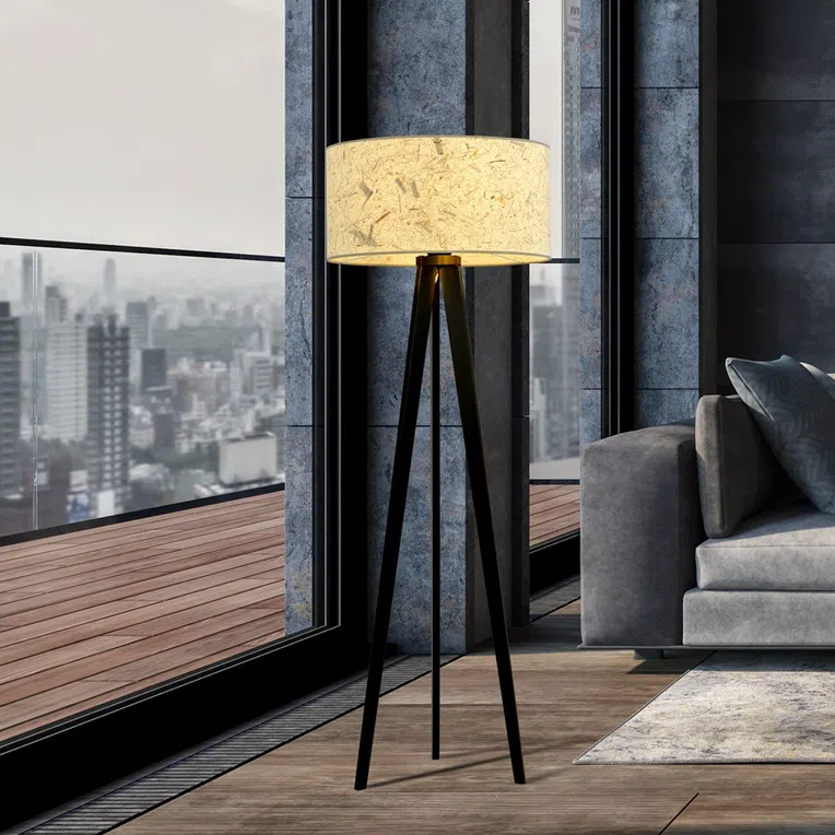Lampa Stojąca Aston Lp1 Cork 1150/Lp3 1Xe27 brązowa