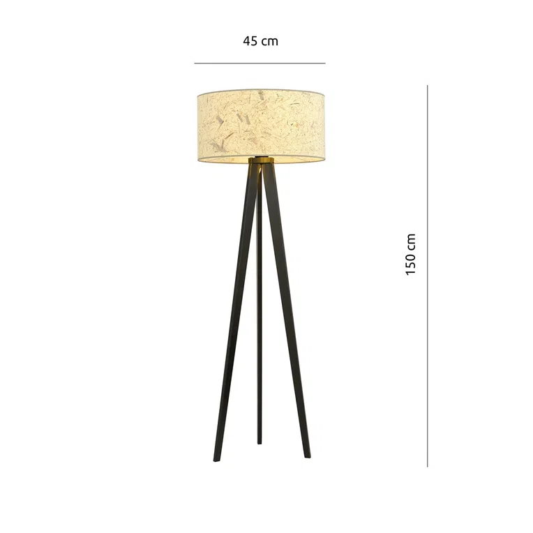 Lampa Stojąca Aston Lp1 Cork 1150/Lp3 1Xe27 brązowa