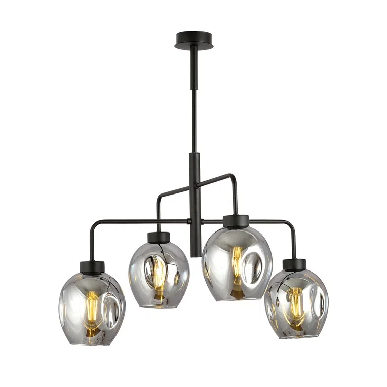 Lampa Wisząca Lukka 4 1163/4 4Xe27 grafitowa