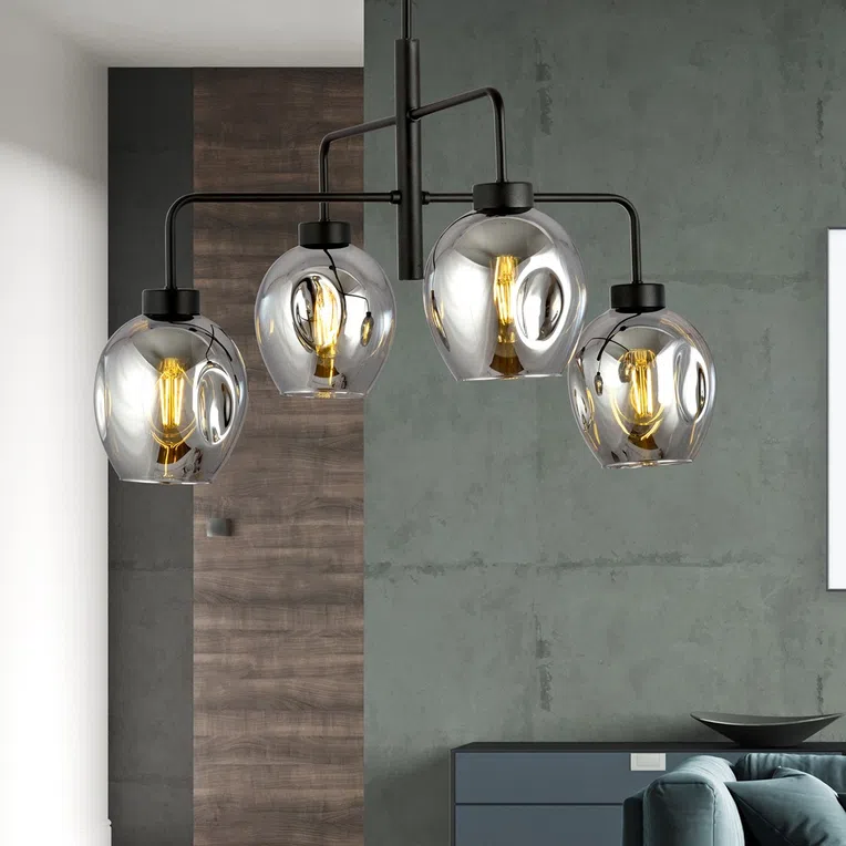 Lampa Wisząca Lukka 4 1163/4 4Xe27 grafitowa