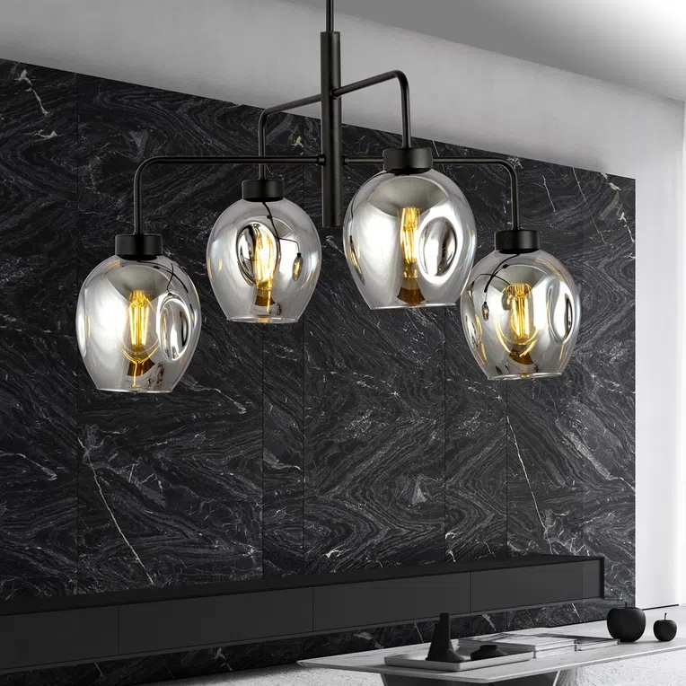 Lampa Wisząca Lukka 4 1163/4 4Xe27 grafitowa
