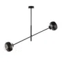 Lampa Wisząca Linear 21168/2 2Xe14 transparentna/czarna