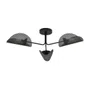 Lampa Sufitowa Gomez 31171/3 3Xe14 brązowa