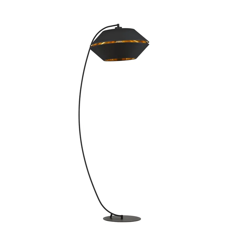 Lampa Stojąca Piano Lp 1183/Lp 1Xe27 czarna/złota