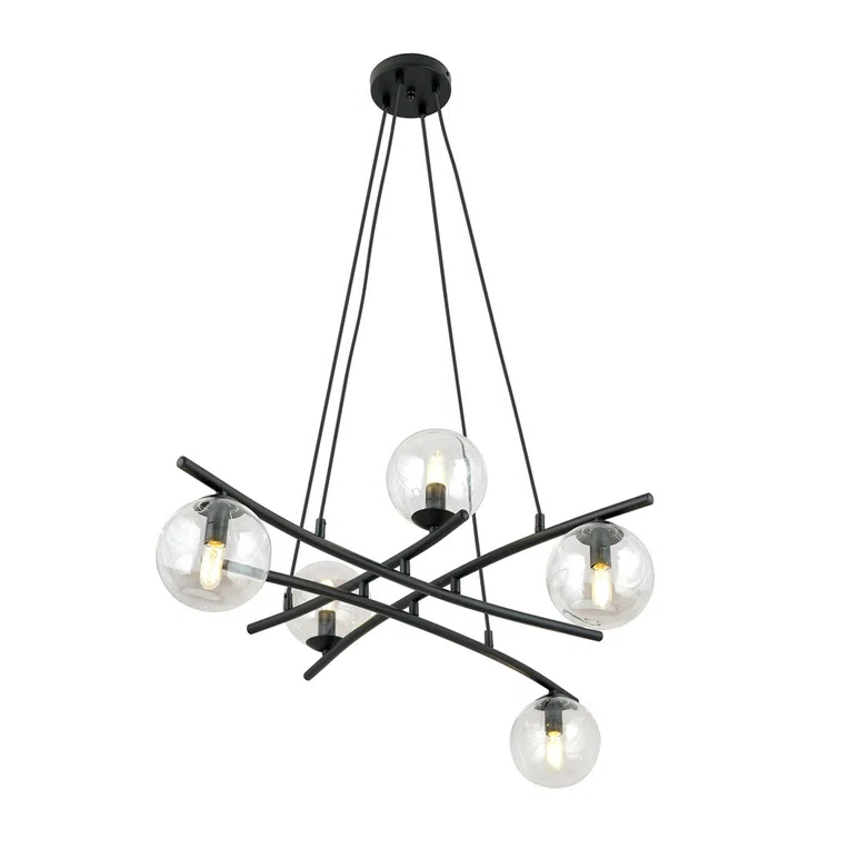 Lampa Wisząca Essa 51202/5 5Xe14 transparentna