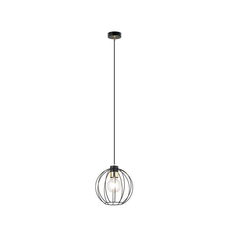Lampa Wisząca Gino 1 1222/1 1Xe27 czarna