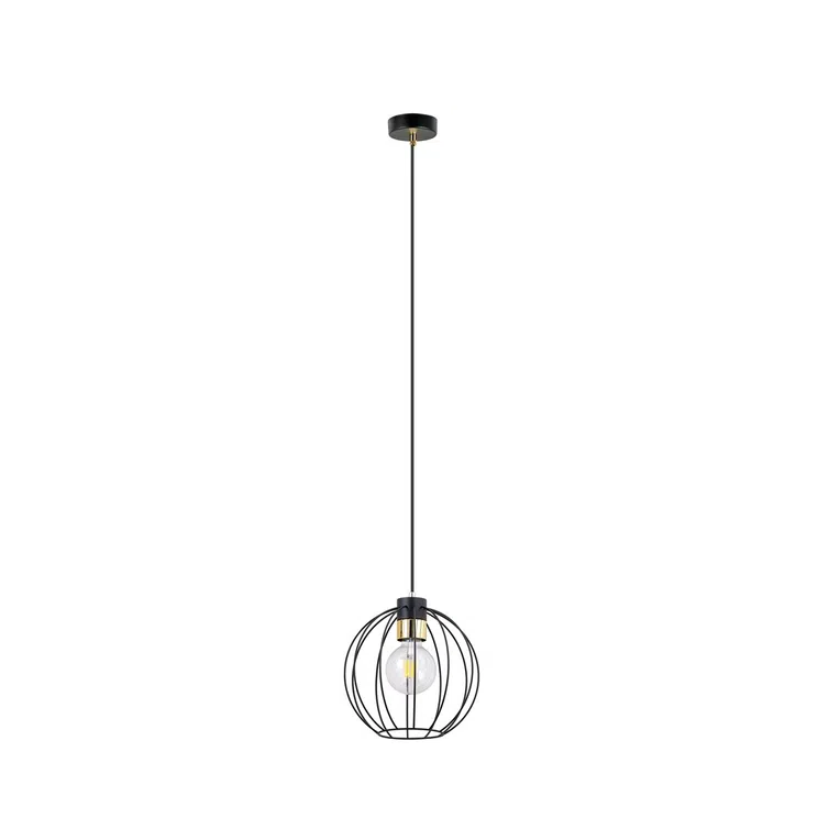 Lampa Wisząca Gino 1 1222/1 1Xe27 czarna