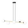 Lampa Wisząca Gravity 6 1241/6 6Xe14 czarna/złota
