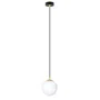 Lampa Wisząca Royal 1 1243/1 1Xe14 czarna/złota