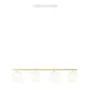 Lampa Wisząca Allora 4 1255/4 4Xe14 biała/złota