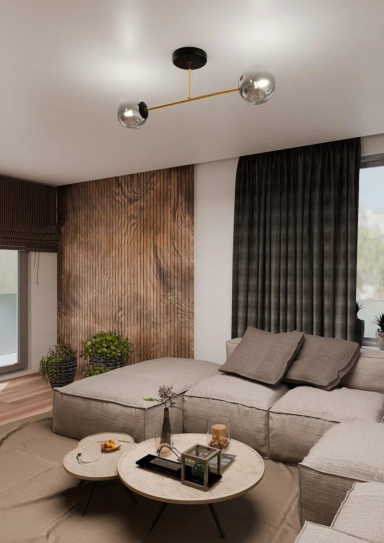 Lampa Sufitowa Magnum 2 1269/2 2Xe14 czarna/złota