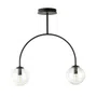 Lampa sufitowa archi 2 bl transparent 6575 czarny