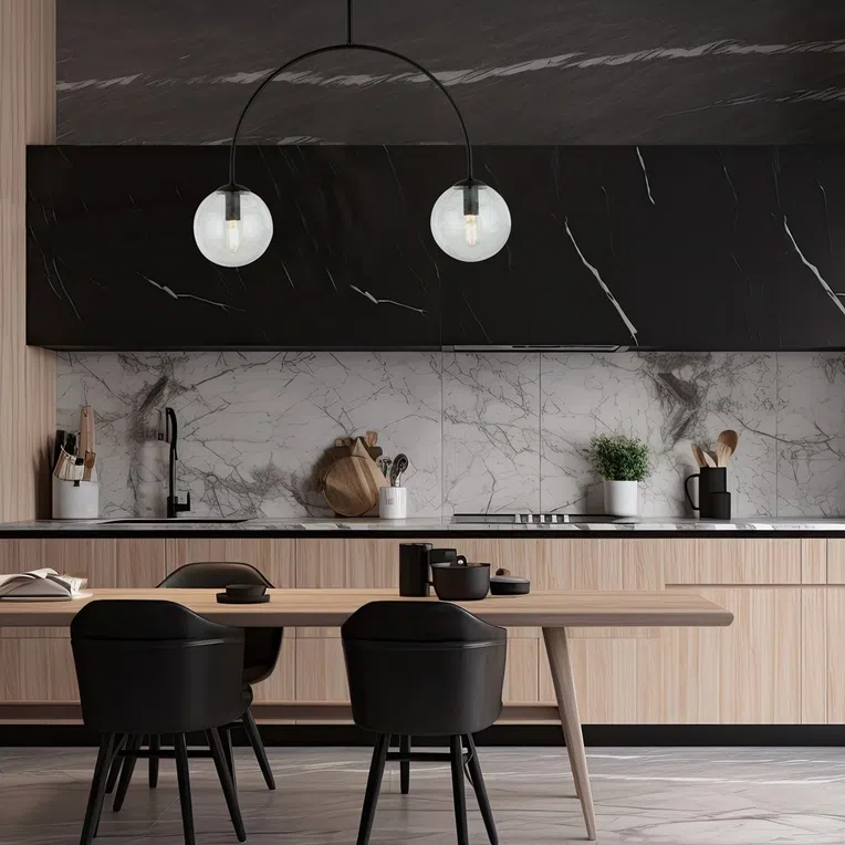 Lampa sufitowa archi 2 bl transparent 6575 czarny