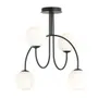 Lampa sufitowa archi 4a bl opal 6584 czarny