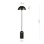 Lampa podłogowa kava lp1 black 6627 czarny