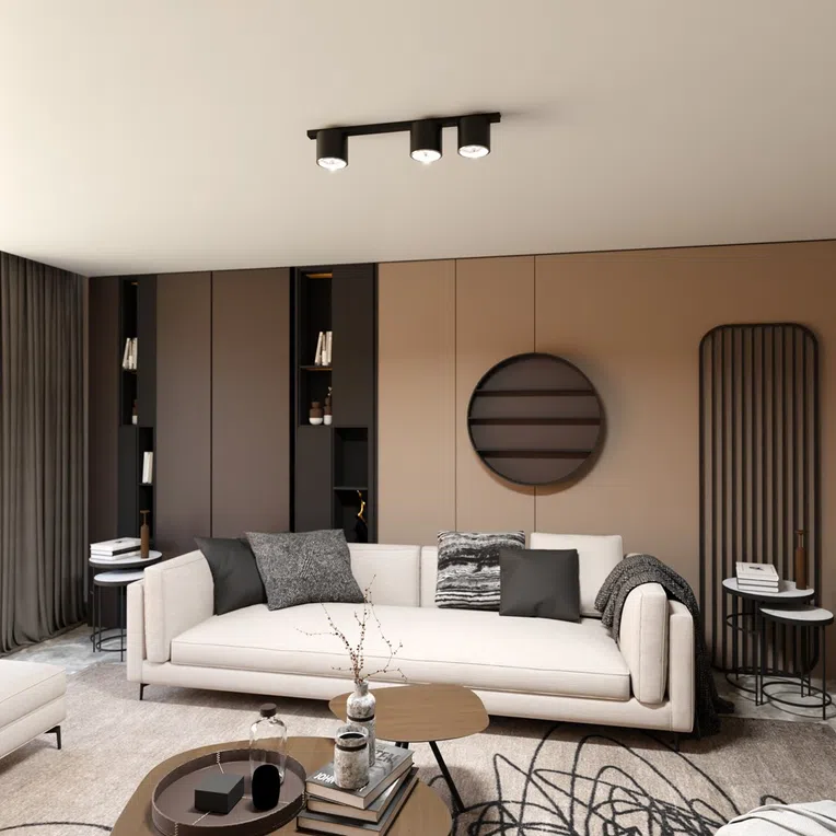 Lampa sufitowa nano 3 black 6785 czarny