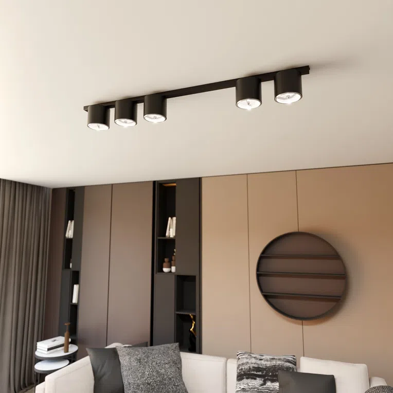 LAMPA REFLEKTOROWA NANO 5 BLACK 6787 CZARNY