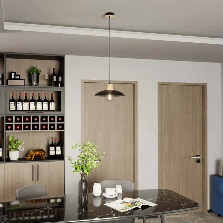 Lampa wisząca kobe 1 black 6822 czarny