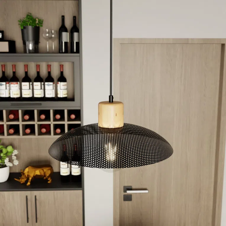 Lampa wisząca kobe 1 black 6822 czarny