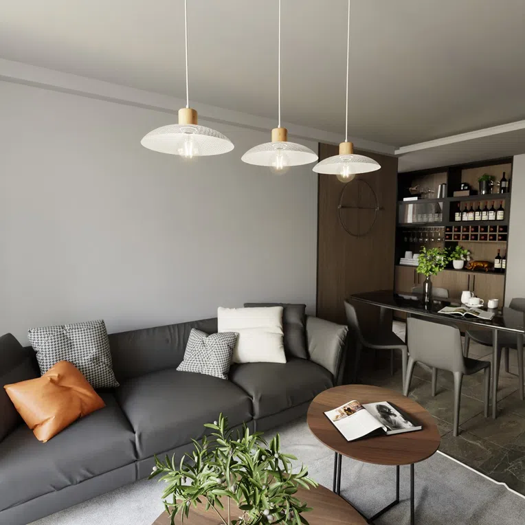 Lampa wisząca kobe 3 white 6830 biały