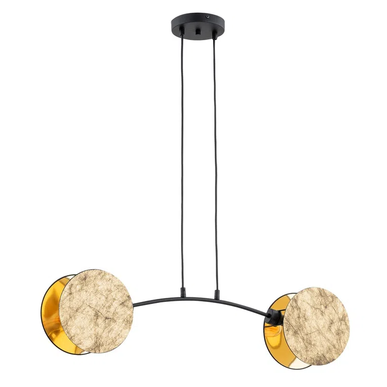 Lampa wisząca motif 2 gold 6850 czarny