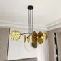 Lampa wisząca motif 4 gold 6851 czarny