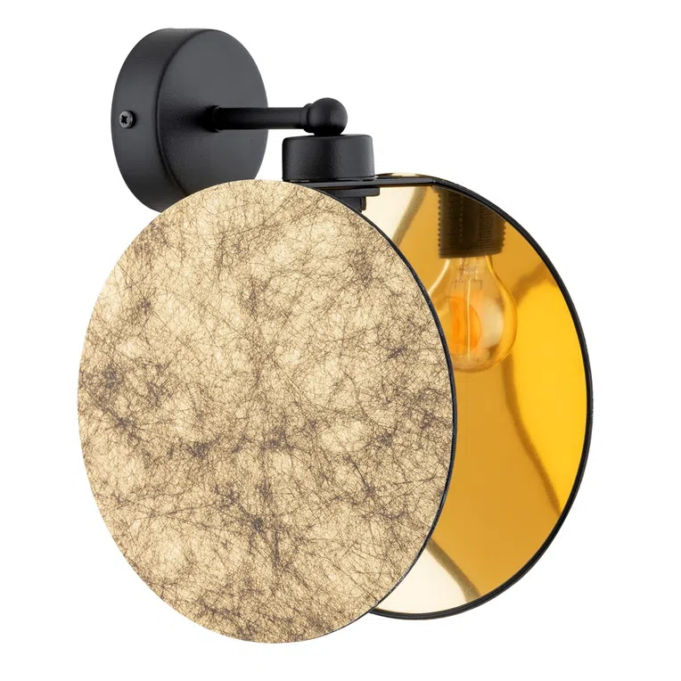 Kinkiet motif k1 gold 6852 czarny