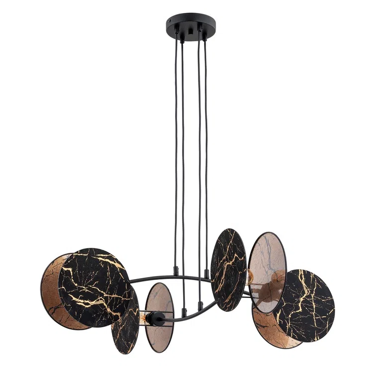 Lampa wisząca motif 4 marbel 6855 czarny