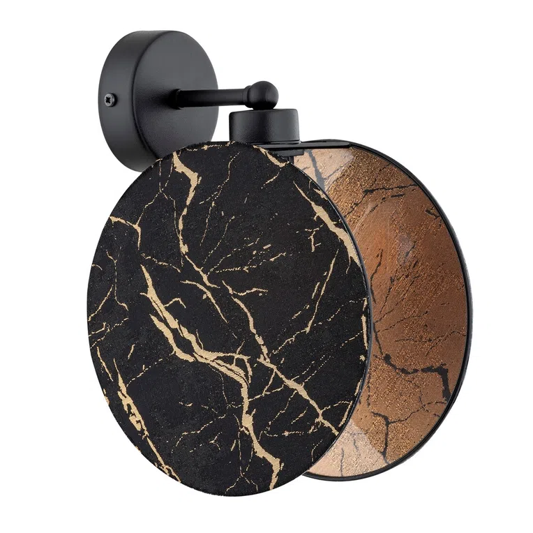 Kinkiet motif k1 marbel 6856 czarny