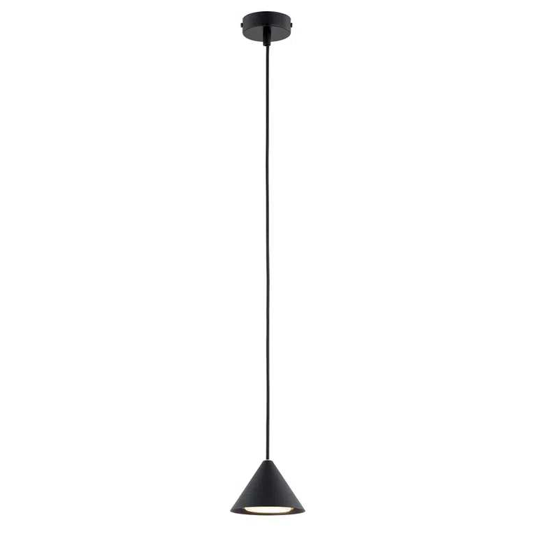 Lampa wisząca elit 1 black 6884 czarny/złoty